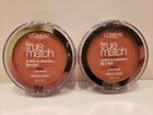 L'Oreal~Lot of 2~True Match Super-Blendable Blush~C5-6 Rosy Outlook~0.21~