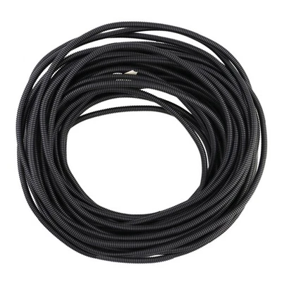 PANDUIT CLT25N-C630 NYLON CORRUGATED SPLIT LOOM TUBING, BLACK 1/4-INCH, 100-FEET