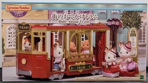 Sylvanian Families Calico Critters Town Serie Fahrt mit Straßenbahn NEU aus Japan - Bild 1 von 15