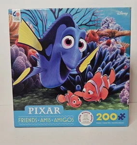 Ceaco Disney Friends Finding Nemo Jigsaw Puzzle 200 Pieces WITH Bonus Poster NEW - Picture 1 of 4
