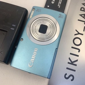 Canon PowerShot A2400 IS 16.0MP Digital Camera Blue Tested Working Fast Ship - Picture 1 of 21