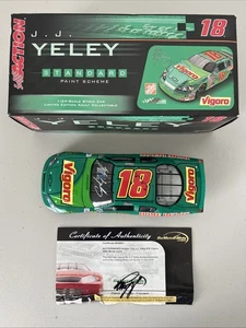 J.J. Yeley 2006 Monte Carlo #18 Vigoro Action Diecast 1:24 Autograph W/ COA - Picture 1 of 13