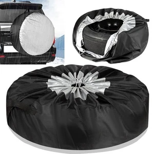 SUV Tire Cover Spare Tire Protector Reusable And Washable Waterproof Exterior - Picture 1 of 14