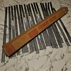 Flexitrack Peco Streamline Wooden Sleeper Long Straights SL-100 OO Track - Picture 1 of 7