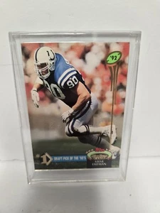 💎1992 Topps Stadium Club #1 Draft Picks of the '90's Steve Emtman #3 Colts🏈 - Picture 1 of 1