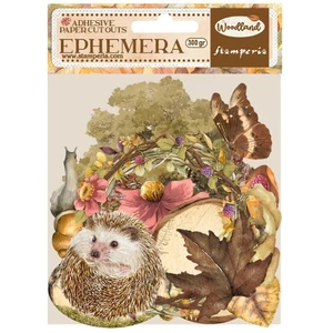 Stamperia Woodland Ephemera, Forest Embellishments Die Cuts Scrapbook Die Cuts - Picture 1 of 2