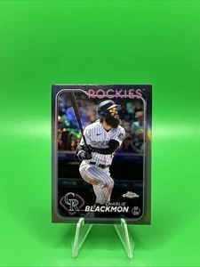 2024 Topps Chrome - Charlie Blackmon #157 Refractor. Rockies. F17 - Picture 1 of 2
