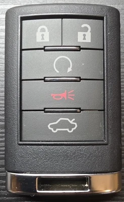 OEM Remote Entry Car Key Fob Fits 2008 2009 2010 Cadillac DTS CTS STS DRIVER #1 - Image 1 of 4