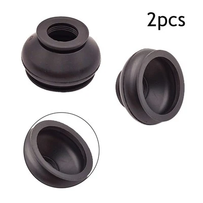 2X Rubber Track Rod End And Ball Joint Boots Black Ball Joints High Quality Car - Image 1 of 4