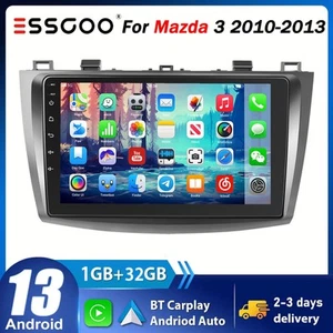 Para Mazda 3 2010-2013 Android 13 Coche Estéreo Radio Carplay GPS Unidad Principal Navegación 32G - Imagen 1 de 13