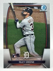 Riley Greene Detroit Tigers 2023 Bowman Chrome RC - Picture 1 of 2