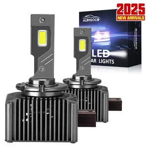 2 PIEZAS D1S D1R Bombillas LED Faro Alto Bajo 6500K Blanco CANBUS 22000LM 70W - Imagen 1 de 9