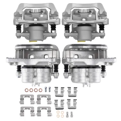 Pinzas de freno de disco delanteras traseras para Subaru Legacy 2010-2014 con juego de soportes Foto 1 de 4