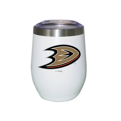 Anaheim Ducks 12oz. Logo Stemless Tumbler Cover