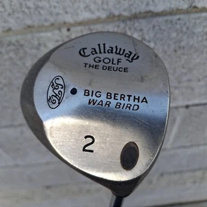 RH Callaway S2H2 Big Bertha War Bird The Deuce 2 Wood Driver Memphis 10 Steel - Picture 1 of 15