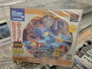 Rockman 6 PSOne Books (2003) New Factory Sealed Japan Playstation PS1 Import - Picture 1 of 3