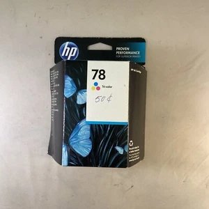 HP Inkjet Printer Ink Cartridge 78 Tri-Color New/Old Stock Sealed in Box - Picture 1 of 3