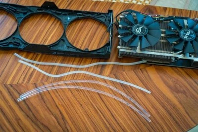 2 LED Light Tube Replacement Strips ASUS ROG Strix 1000s 2000s 3000s series - Image 1 of 4