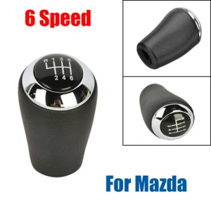 For Mazda 3 5 6 Miata CX-7 MX-5 2003-17 6 Speed Car Manual MT Gear Shift Knob - Picture 1 of 6