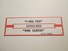 Depeche Mode - I Feel You / One Caress Orig Label Jukebox Streifen
