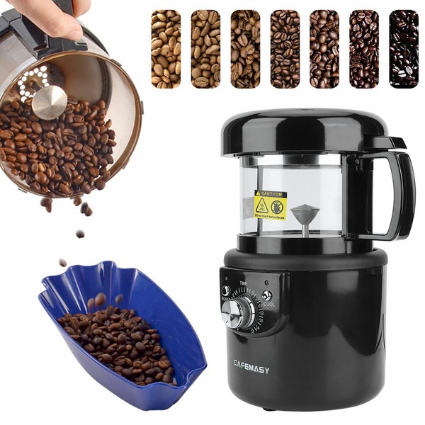 220V Automatic Portable Household Coffee Roaster Coffee Bean Roasting Machine Photo Related