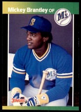 1989 Donruss Mickey Brantley Baseball Cards #212