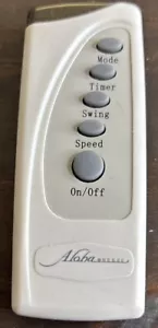 Aloha Breeze Ceiling Fan Remote Control 5 Button Genuine Original - Picture 1 of 6
