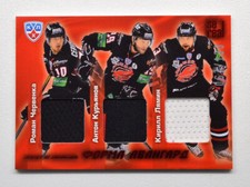 2012-13 KHL Final Series Jerseys #FST-013 Roman Cervenka Kuryanov Lyamin 067/133