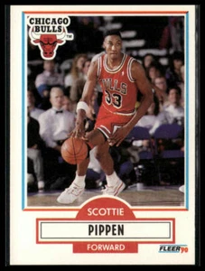 1990-91 Fleer #30b Scottie Pippen - Picture 1 of 2