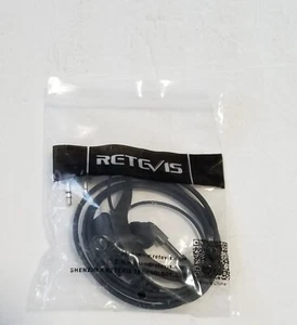 Retevis Walkie Talkie Auricolare con Microfono Forma G Auricolare a 2 Pin - Foto 1 di 2