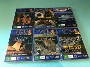 6 x Greg Grainger DVDs Grainger's World + Travel OZ Australia Asia - Picture 1 of 3
