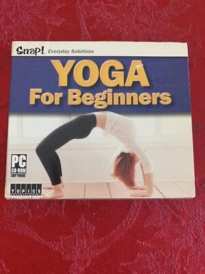 Software PC Yoga For Beginners by Snap NEW SEALED Jewel - Image 1 of 3