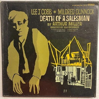 Arthur Miller ‎– Death Of A Salesman 3 LP Box Set 1966 Caedmon Records - Image 1 of 3