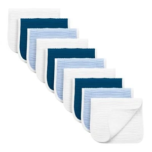 Burp Cloths Large Muslin Burp Cloths for Baby Girls and Boys Pack of 10 Extra... - Picture 1 of 5