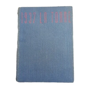 1937 La Torre SJSU Yearbook San Jose State University Spartan California Vintage - Picture 1 of 24