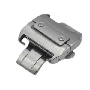 21mm Silver Color Steel Clasp For Cartier Tank Ronde Dive Cle Ballon Bleu - Picture 1 of 7