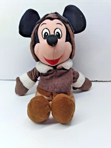 Peluche Disney Pilot Topolino 9 pollici peluche giocattolo sacchetto fagiolo - Foto 1 di 6