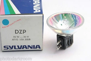 DZP 30 Volt 50 Watt 150hr Bulb 30v 50W Lamp - Sylvania - NEW L01 - Picture 1 of 1