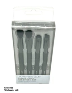 JAPONESQUE Velvet Touch Eye Brush Set Essential Eye Detailing Brush Quartet - Picture 1 of 1