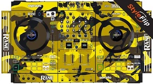Rane Four Skin | Yellow Camo | Protective Decal | StyleFlip Skins - Picture 1 of 1