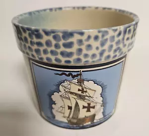 Maritimes Segelschiff Pine Ridge Keramik Tempelritter Vintage - Bild 1 von 8