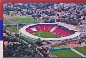 FUSSBALL CP STADE CRVENE ZVEZDE ROTER STERN VON BELGRAD SERBIEN - Bild 1 von 1