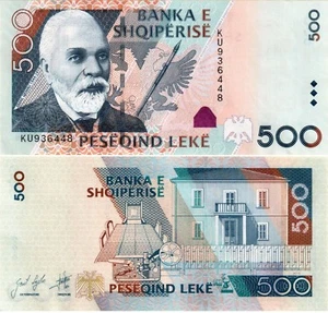 Papel moneda de Albania, billetes 500 leke 2015, elige 72. UNC - Imagen 1 de 1