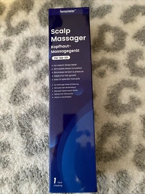 Femometer Scalp Massager Hand Held Stress Relief FM-SM-101 - Image 1 of 2