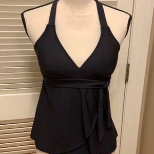 Alex Marie Halter Tankini in Black Sz M NWT - Picture 1 of 10