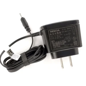 Charger AC-3U Power Adapter 1/8" 3.2mm PIN for Nokia C3 C7 E5 E61 N81 N93 8800 - Picture 1 of 6