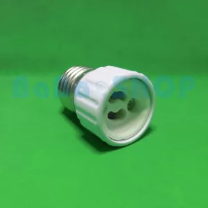 GU10 Female to E27 Male LED Lamp Light Bulb Holder Socket Adapter Converter - Picture 1 of 8