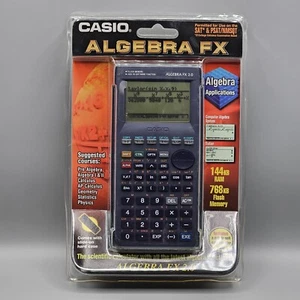 Casio Algebra FX 2.0 Scientific Graphing Calculator Brand New Sealed - Picture 1 of 10