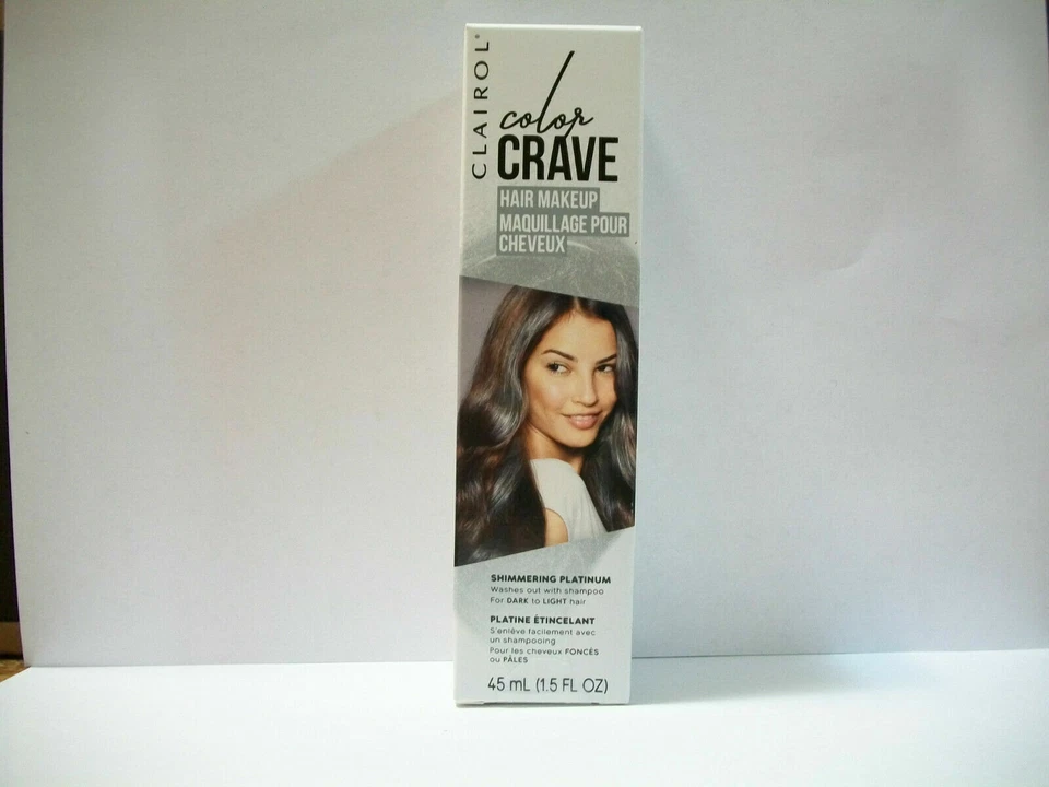Maquillaje para el cabello Clairol Color Crave - Platino brillante Foto 1 de 1