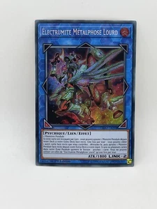 Heavymetalfoes Electrumite FRENCH EXFO-EN098 FR098 Secret Rare 1st Ed Yugioh - Picture 1 of 4